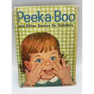 Peek-a-Boo & Other Games for Toddlers 1965 Rand McNally Junior Elf Book #8119